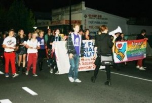 Does old technology still have a place? (2012 Pride Parade Perth)