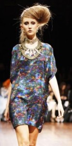 Wind swept fashions at 2013 Perth Fashion Festival