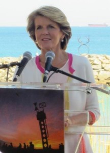 Last minute election strategy (Deputy Leader of Opposition Julie Bishop)
